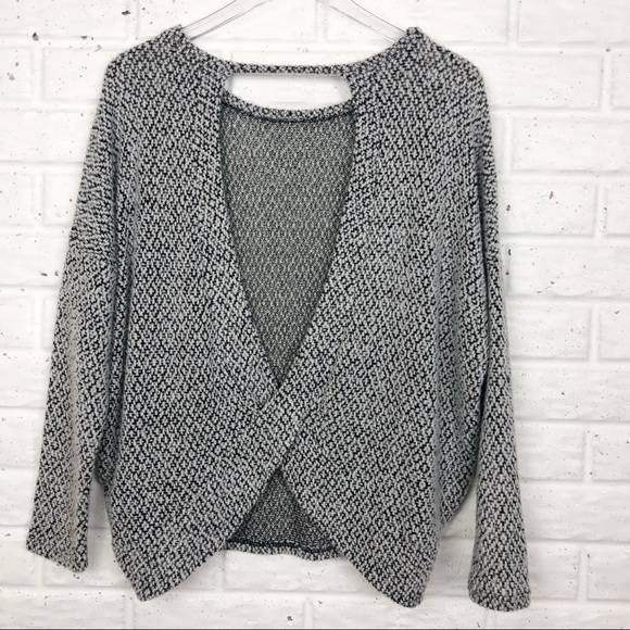 Promesa Sweaters - PROMESA Open back oversized sweater